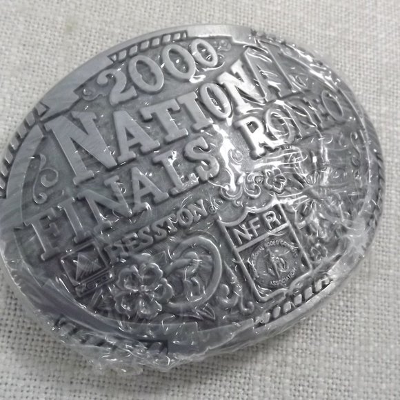 NFR 2000 Hesston Commemorative Belt Buckle - Picture 3 of 7